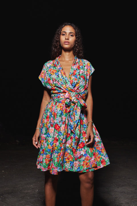 State Of Georgia I THE POINT DRESS SHORT - SECRET GARDEN