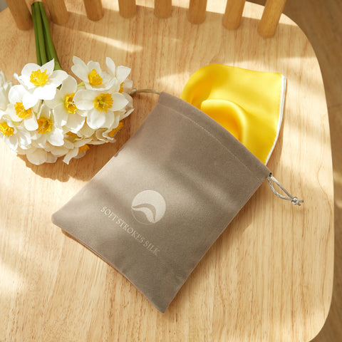 Soft Strokes Silk | Daffodil Pure Silk Shawl