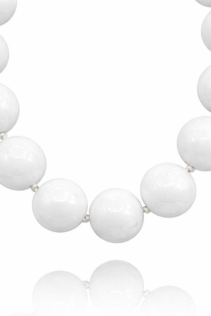 Michael Nash Jewelry | Lucy White Gumball Necklace