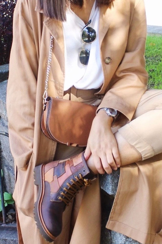 Entrudo | Paçó Patchwork Boots brown