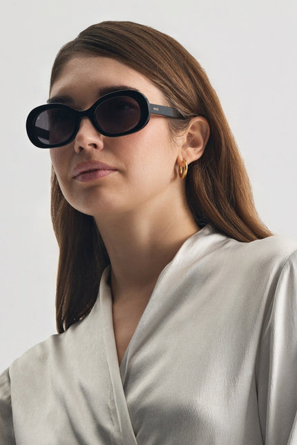 Faos Concept I ITHACA IN EREVOS BLACK WITH SHADE GREY LENSES