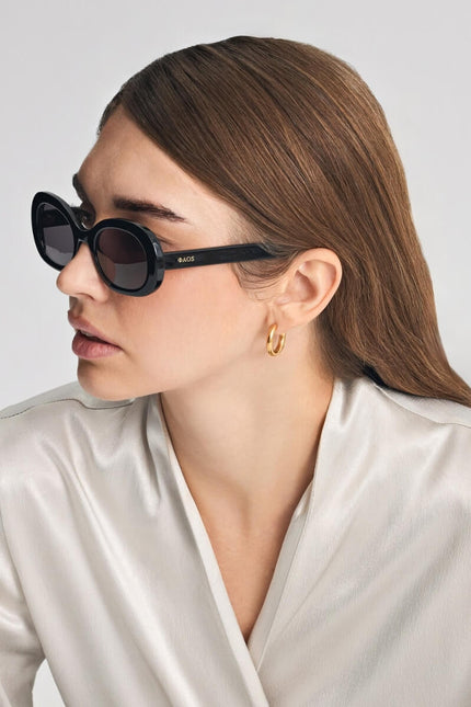 Faos Concept I ITHACA IN EREVOS BLACK WITH SHADE GREY LENSES