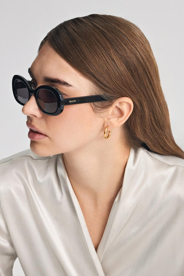 Faos Concept I ITHACA IN EREVOS BLACK WITH SHADE GREY LENSES