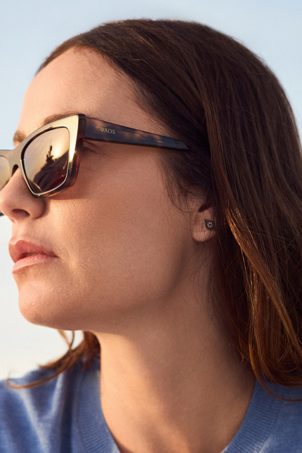 Faos Concept I CORFU IN MARBLE BEIGE WITH STONE BROWN LENSES