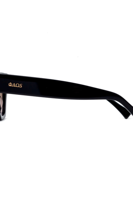 Faos Concept I SKYROS IN EREVOS BLACK WITH PURPLE GRADIENT LENSES