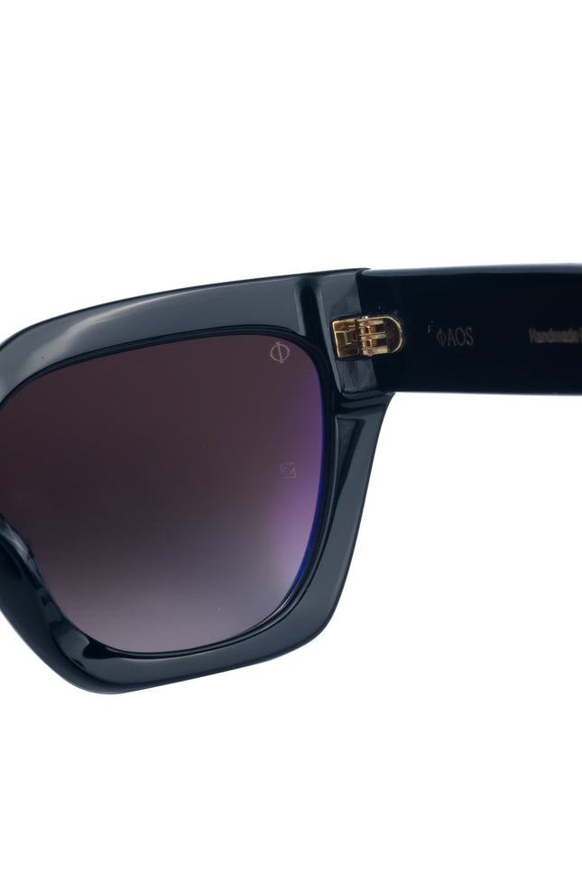 Faos Concept I SKYROS IN EREVOS BLACK WITH PURPLE GRADIENT LENSES
