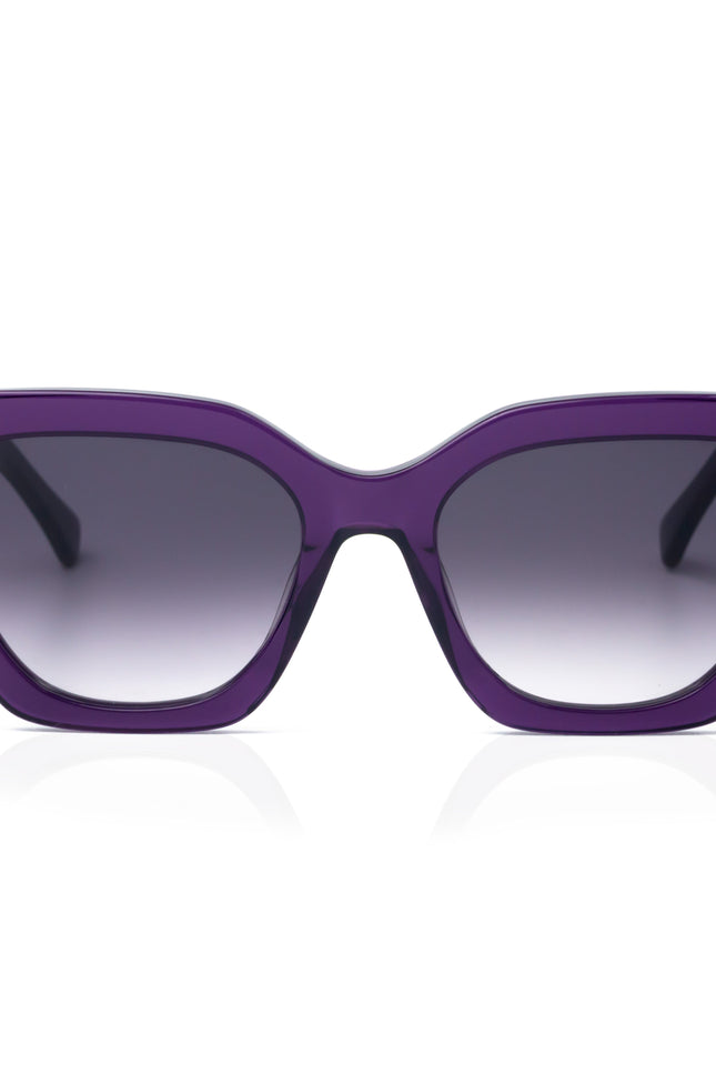Faos Concept I SKYROS IN CRYSTAL PURPLE WITH SUNSET GREY LENSES
