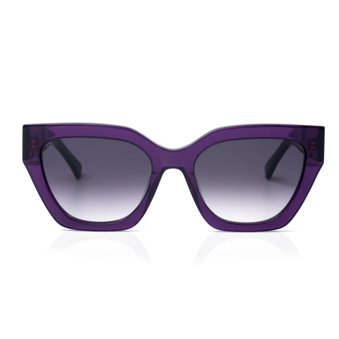 Faos Concept I SKYROS IN CRYSTAL PURPLE WITH SUNSET GREY LENSES