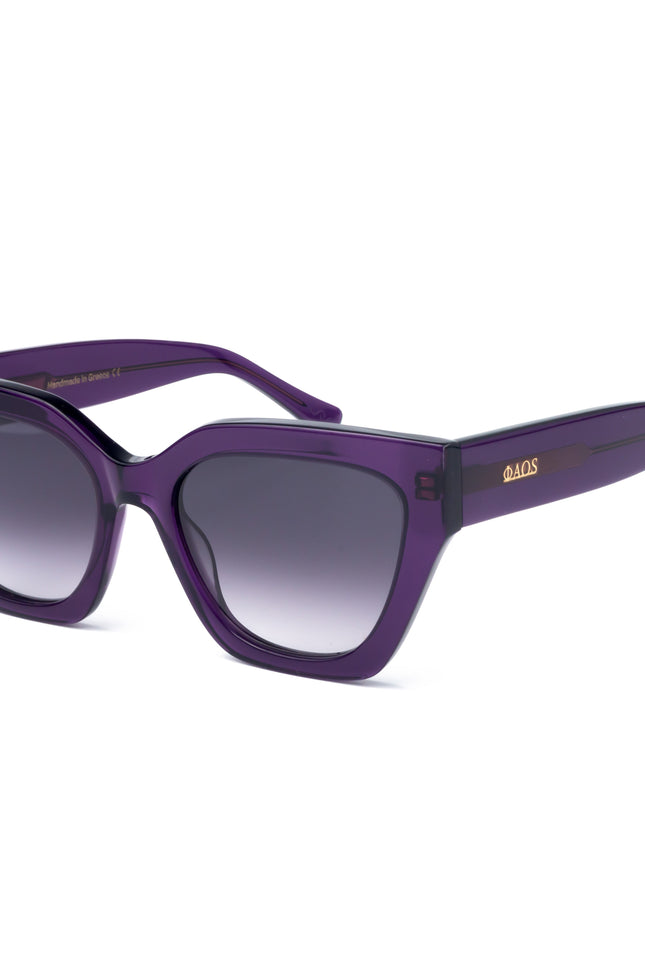 Faos Concept I SKYROS IN CRYSTAL PURPLE WITH SUNSET GREY LENSES