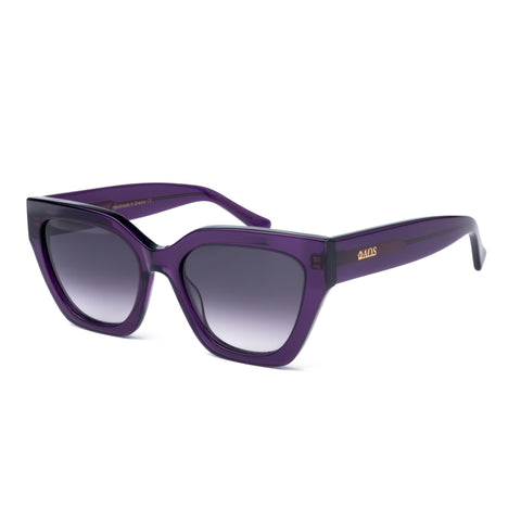 Faos Concept I SKYROS IN CRYSTAL PURPLE WITH SUNSET GREY LENSES