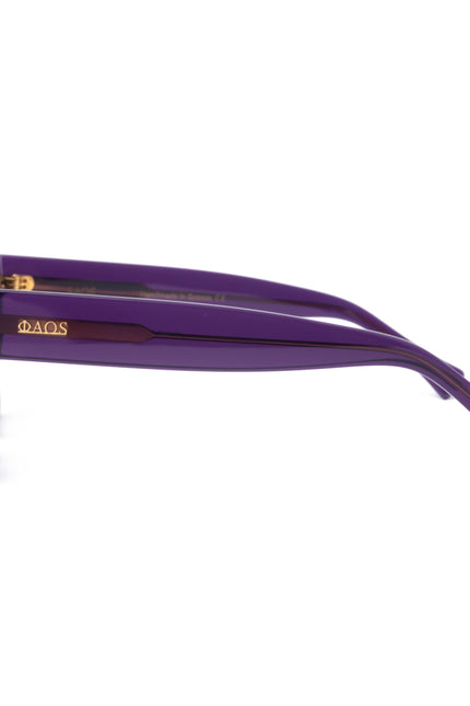Faos Concept I SKYROS IN CRYSTAL PURPLE WITH SUNSET GREY LENSES