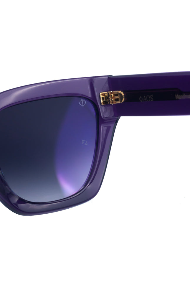 Faos Concept I SKYROS IN CRYSTAL PURPLE WITH SUNSET GREY LENSES