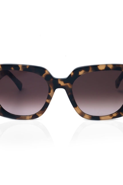Faos Concept I RHODES IN MARBLE BROWN WITH PURPLE GRADIENT LENSES
