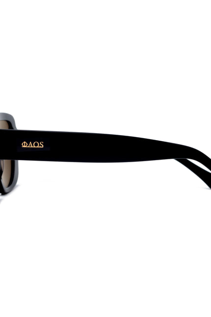 Faos Concept I RHODES IN EREVOS BLACK WITH PURPLE GRADIENT LENSES