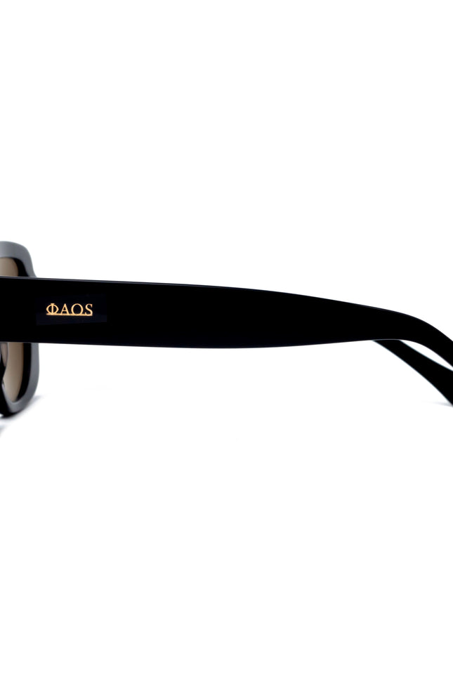 Faos Concept I RHODES IN EREVOS BLACK WITH PURPLE GRADIENT LENSES