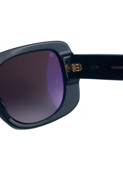 Faos Concept I RHODES IN EREVOS BLACK WITH PURPLE GRADIENT LENSES