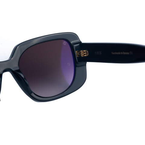 Faos Concept I RHODES IN EREVOS BLACK WITH PURPLE GRADIENT LENSES
