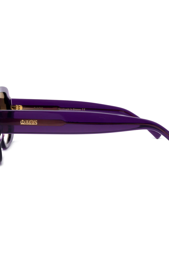 Faos Concept I RHODES IN CRYSTAL PURPLE WITH SUNSET BROWN LENSES