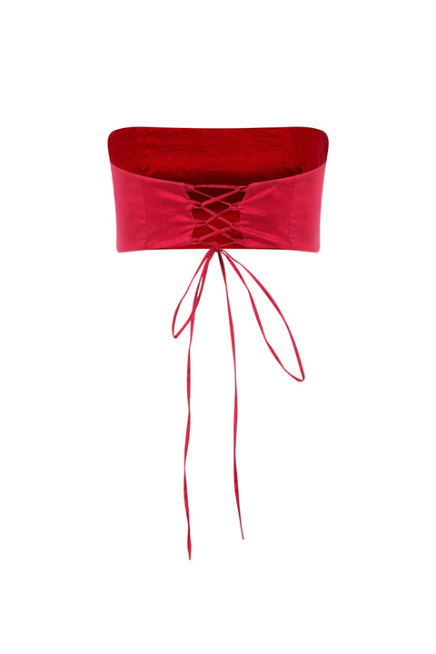 Nazli Ceren | Top Lou Lou różowy