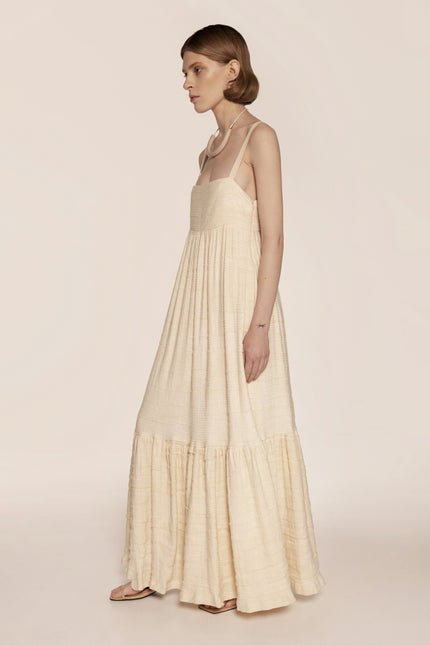 Selera | Item 16. Linen ivory dress