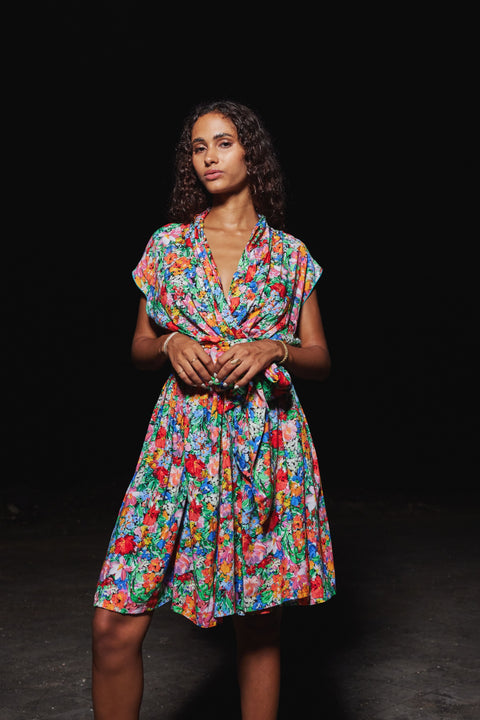 State Of Georgia I THE POINT DRESS SHORT - SECRET GARDEN