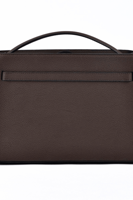 Atelier Galin | Cube Lock Bag - Choco