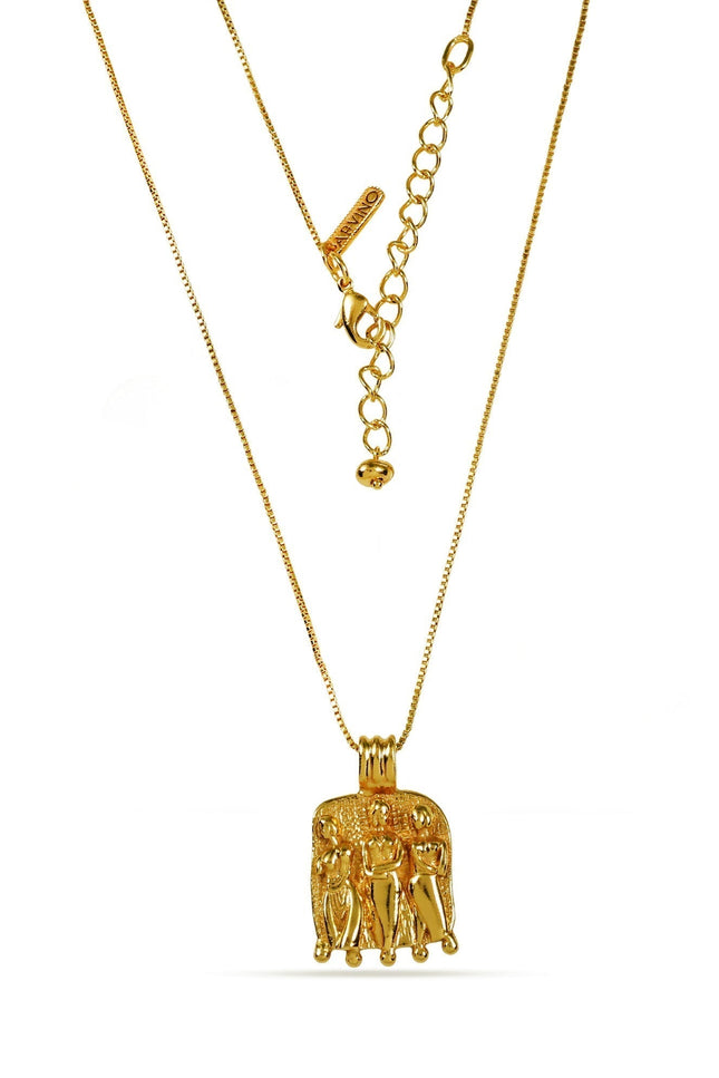 Arvino | Tridev Totem Necklace in 92.5 Sterling Silver