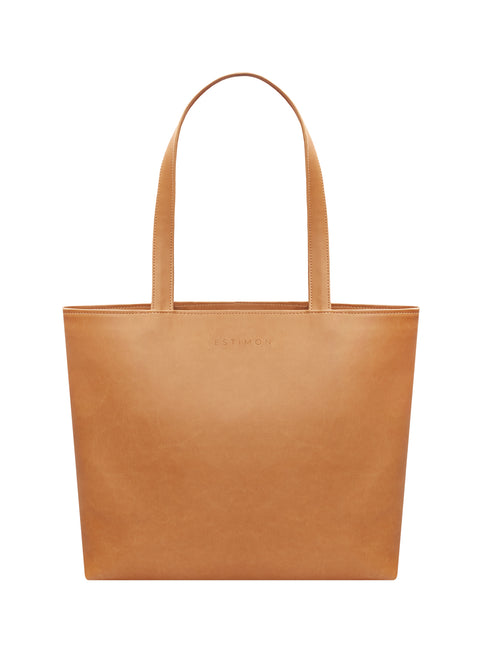 Estimon | Tote bag Shopper corn leather beige
