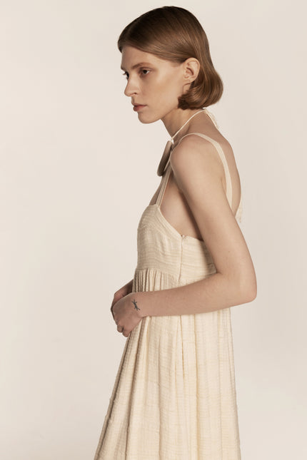 Selera | Item 16. Linen ivory dress