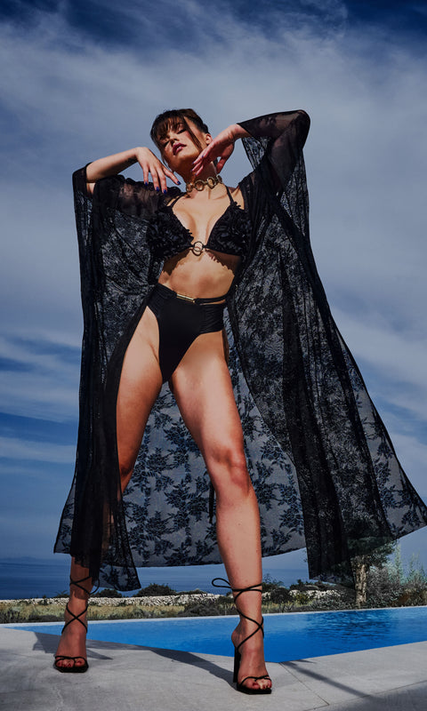 Antoninias | Clam Bikini Bottom czarny