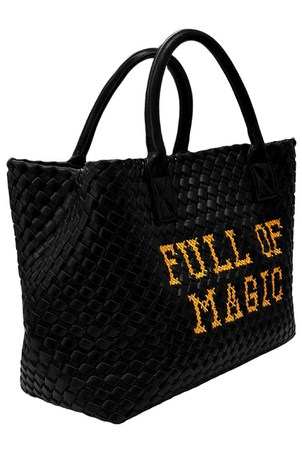 Lilly Loves Vegan Handbag Full Of Magic with colorful design and sturdy handles, stylish accessory for everyday use.