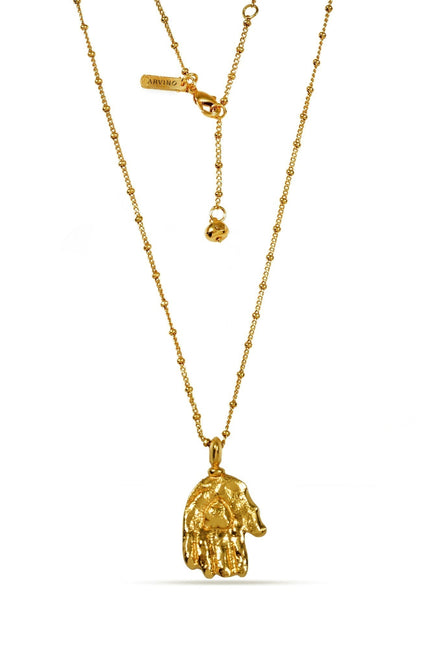Arvino | Hast Mudra 92.5 Sterling Silver Necklace