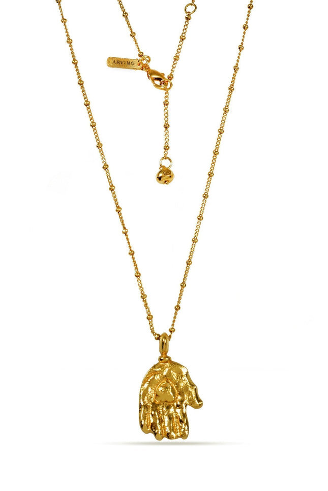 Arvino | Hast Mudra 92.5 Sterling Silver Necklace