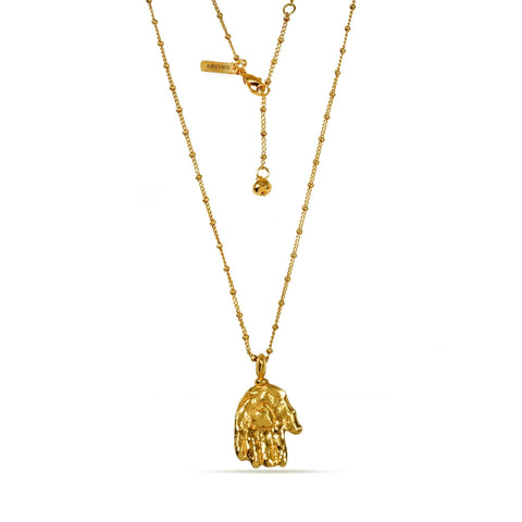 Arvino | Hast Mudra 92.5 Sterling Silver Necklace
