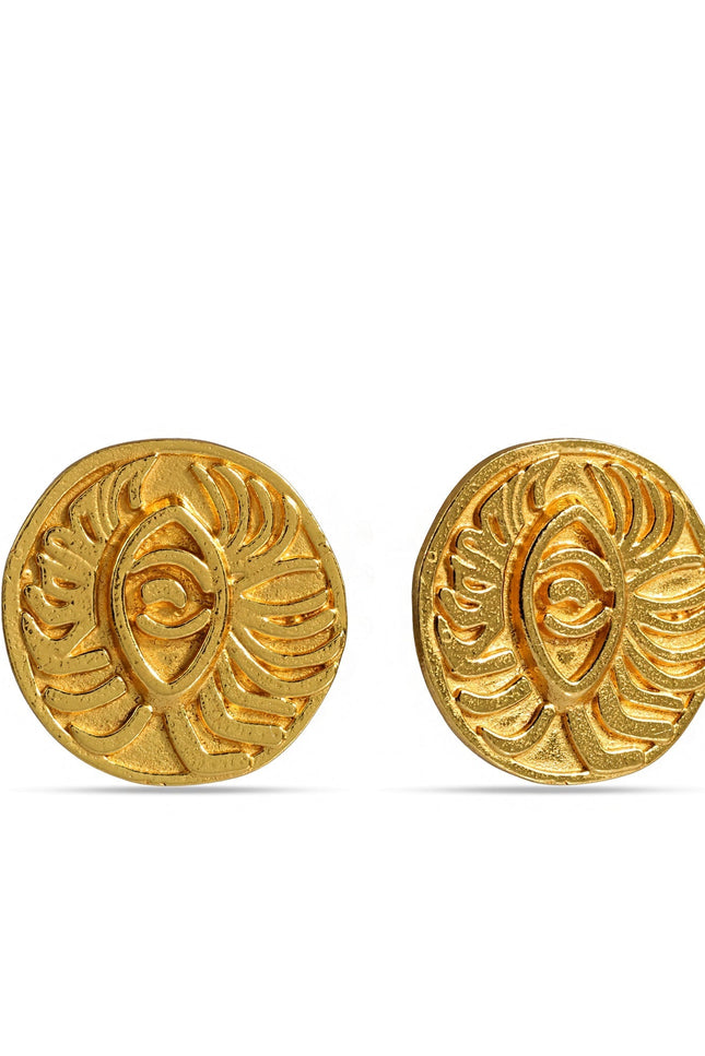 Arvino | Meera Medallion Studs
