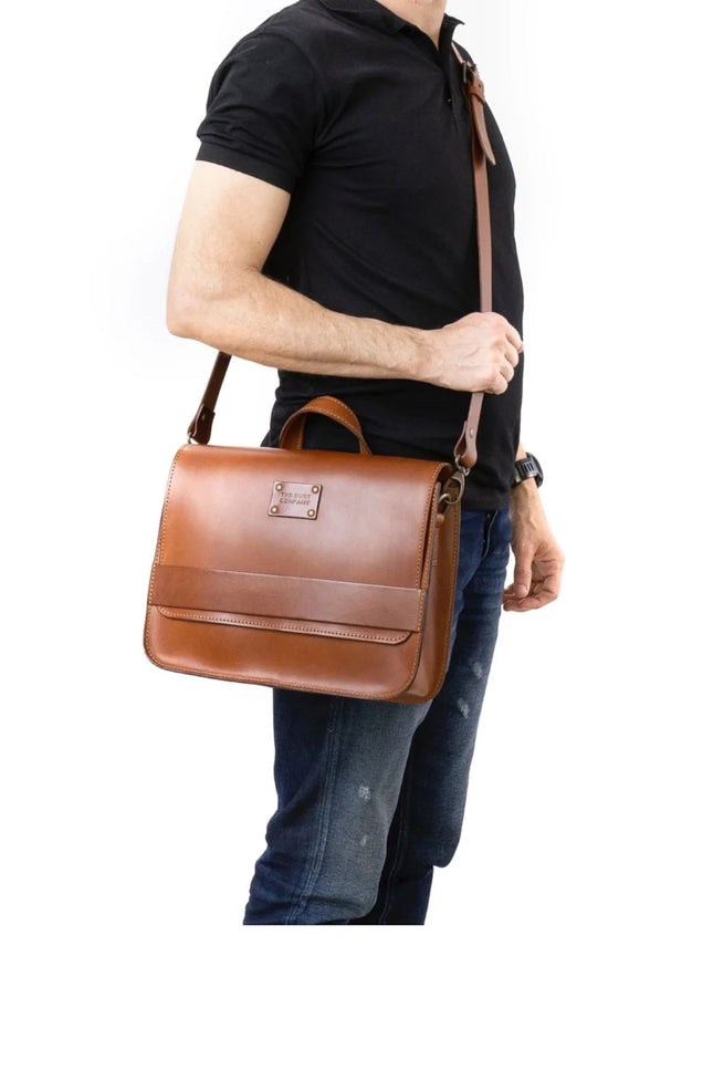 The Dust Company | Shoulder bag Messenger Mod 160 brown