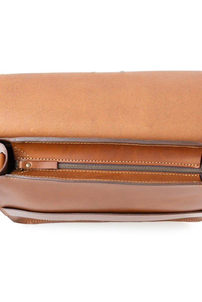 The Dust Company | Shoulder bag Messenger Mod 160 brown