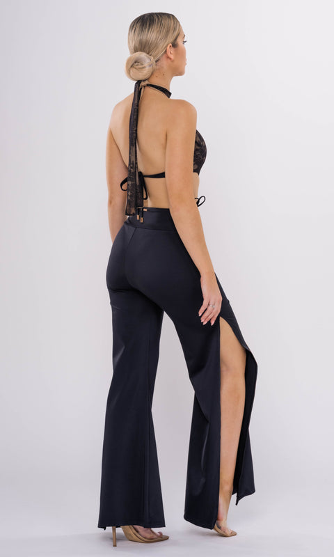 Antoninias | Cleo Wide Leg trousers black