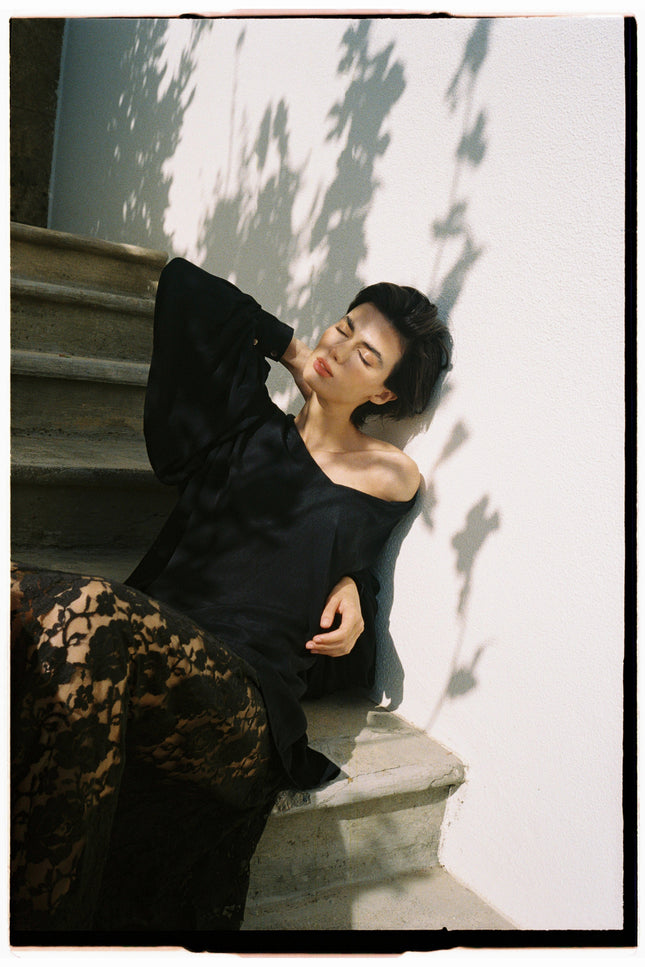 A Perfect Nomad | Lace Slip Skirt