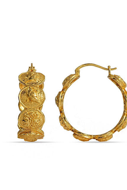 Arvino | Udaipur Twist 92.5 Sterling Silver Hoops