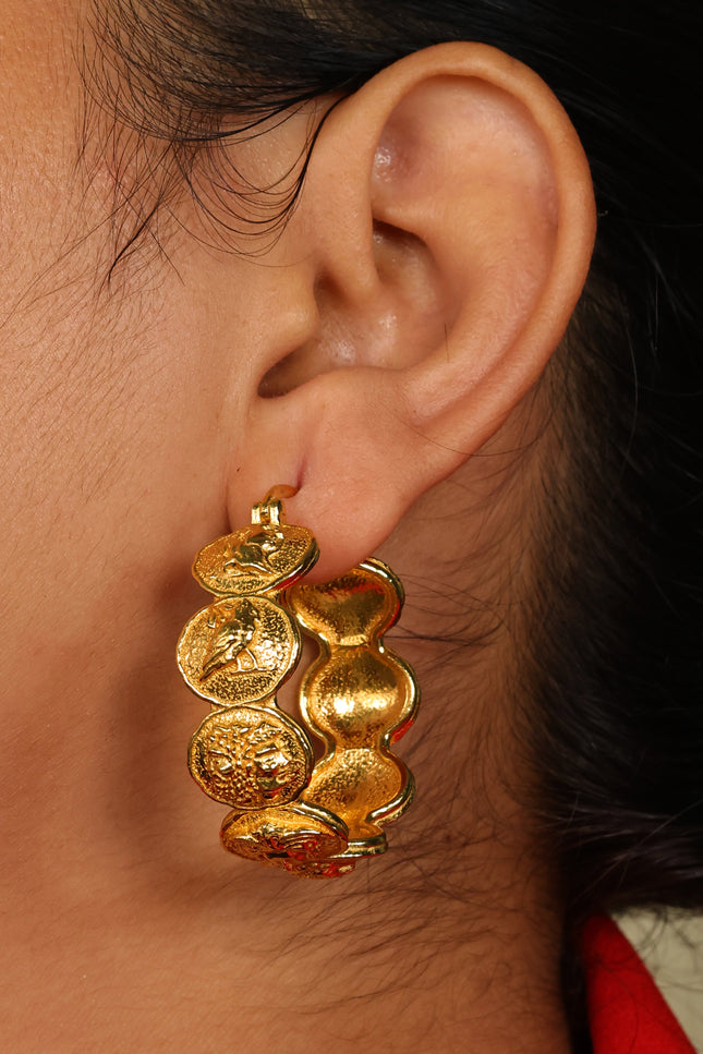 Arvino | Udaipur Twist 92.5 Sterling Silver Hoops