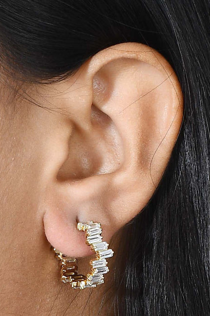 Arvino | Kolczyki Crystal Vogue Hoops