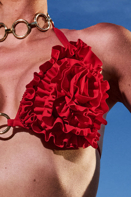 Antoninias | Góra bikini Rose czerwona