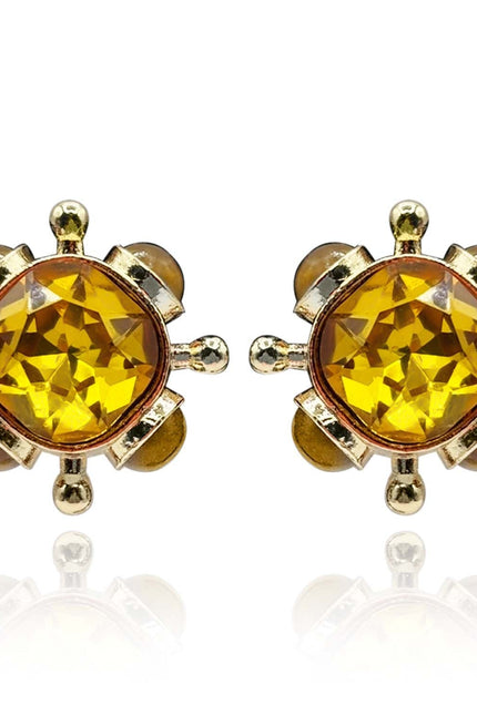 Michael Nash Jewelry | Monica Topaz And Tigereye Sputnik Earrings