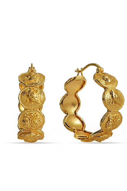 Arvino | Udaipur Twist 92.5 Sterling Silver Hoops
