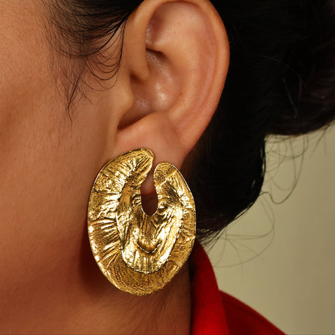 Arvino | Loom Oval Studs