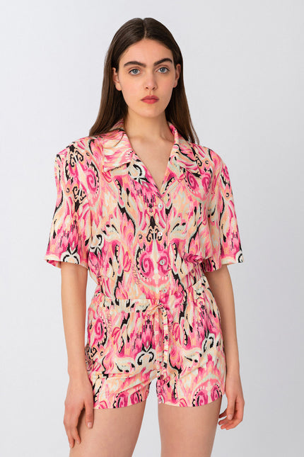 Elizabeth LaGre | Bahar - Print Shirt
