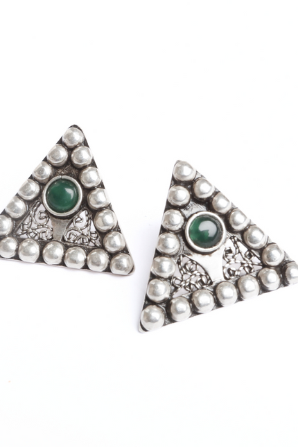 Yelli Jewels | Jade Fibula Studs
