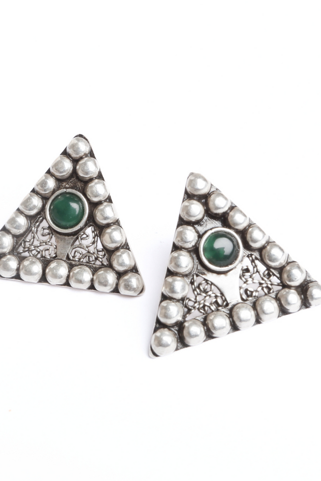 Yelli Jewels | Jade Fibula Studs