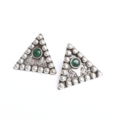 Yelli Jewels | Jade Fibula Studs